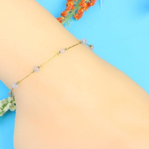 Elegant Handmade Anklet – Perfect for Women & Girls | Ideal Gift Option, DYC1646 - Picture 4 of 10